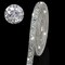 3 Yards Resin Rhinestone Ribbons Self Adhesive Diamond Ribbon Crystal Roll Glitter Bling for DIY Art Crafts (Silver AB Color, 0.4 Inch)